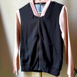 Vintage colorful jacket with floral details
